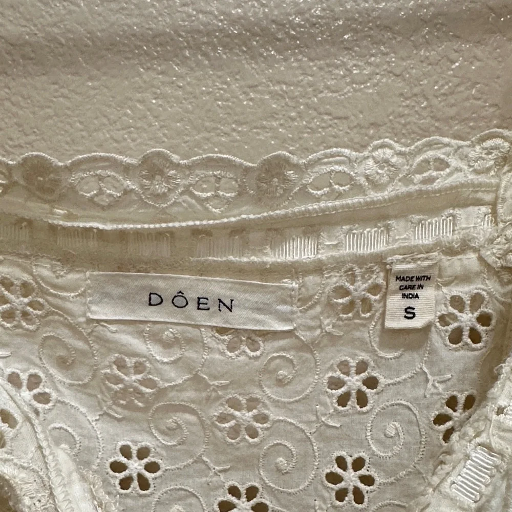 Doen Cream Puff Sleeve Blouse - Picture 6 of 8